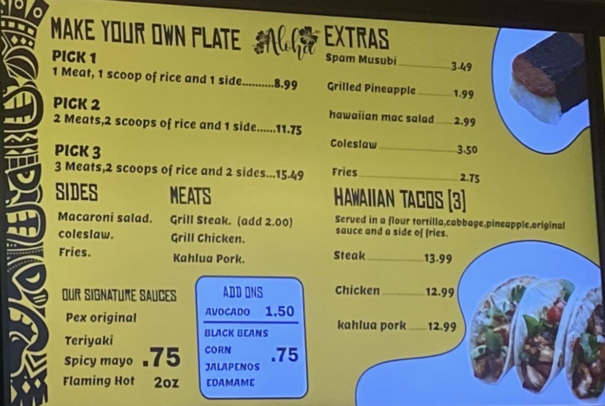 Pineapple Express Hawaiian Grill