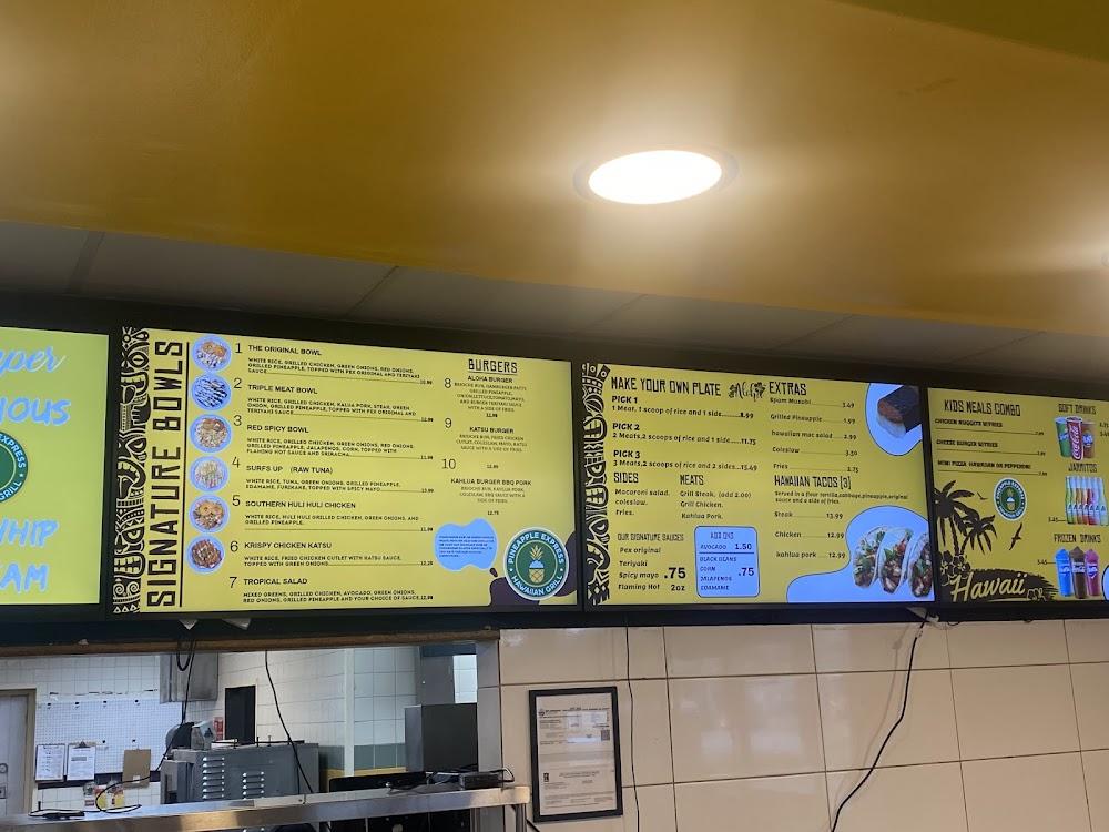 Pineapple Express Hawaiian Grill The Original Bowl